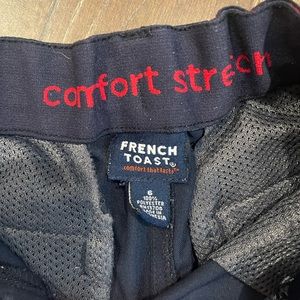 Boys blue shorts school uniform style pants size 6 - comfort stretch